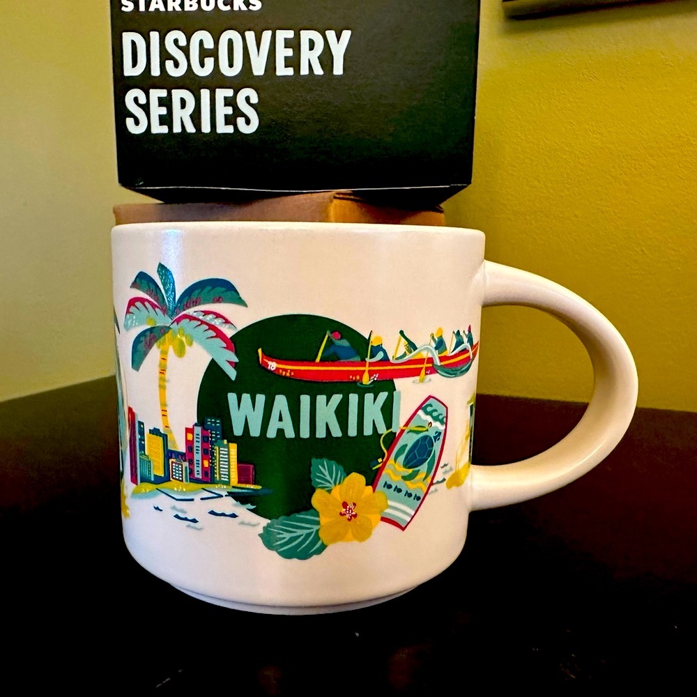 🔸Starbucks WAIKIKI Discovery Series Mug - NEW!